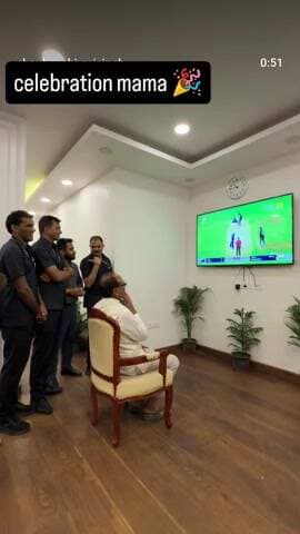 hamare purv CM Mama Ji Shivraj Singh Chauhan India team ko badhai dete hue