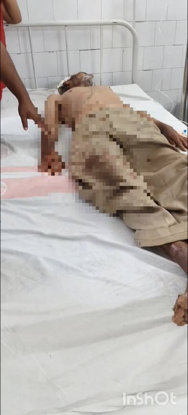 ଜି ଉଦୟଗିରି: କଲେଜ ରୋଡ ରେ ବାଇକ୍ ଧକା ରେ ବରିଷ୍ଠ ବ୍ୟବସାୟୀ ଆହାତ, ଜି ଉଦୟଗିରି ମେଡିକାଲ ରେ ଭର୍ତ୍ତି