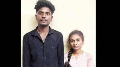 வேடசந்தூர்: போலீஸ் நிலையத்தில் பாதுகாப்பு கேட்டு காதல் ஜோடி தஞ்சம்