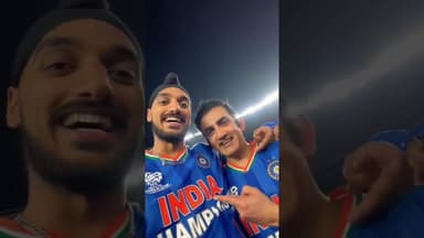 अर्शदीप सिंग की खिलाड़ियों के साथ रील्स वायरल #news #khabartamariindia #latestnews