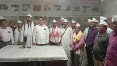 কৈলাশহর: ADC নির্বাচনের আগে ঘর গোছাতে ব্যস্ত কংগ্রেস, কৈলাসহর কেন্দ্রের বিধায়কের বাসভবনে অনুষ্ঠিত হয় বৈঠক কংগ্রেস দলের