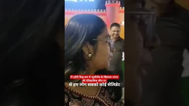 भारत की ऐतिहासिक जीत पर खुशियां मनाते युवतियों की टोली #youngindia #youngimpact #indianyouth