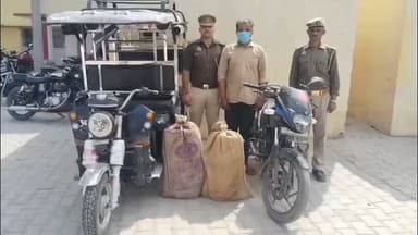 खेकड़ा: सुन्हैड़ा स्कूल में चोरी मामले में 1 पेशेवर आरोपी गिरफ्तार, चोरी में प्रयुक्त वाहन और सामान बरामद