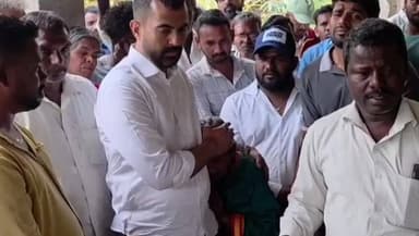 ಬಾಳೆಗುಂಡಿಯಲ್ಲಿ ಕಾಡಾನೆ ದಾಳಿಯಿಂದ ಮೃತ ಪಟ್ಟ ಮಹಿಳೆಯ ಮನೆಗೆ ಶಾಸಕ ಮಂತರ್ ಗೌಡ ಬೇಟಿ