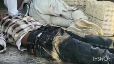 अंबाह: रैमजा (बरेह) के पास सड़क हादसा: तेज रफ्तार बाइक ट्रॉली से टकराई, दो युवक घायल, मुरैना रेफर