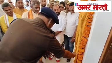 बाँदा :-अपर पुलिस अधीक्षक द्वारा थाना कोतवाली नगर क्षेत्र की सिविल लाइन पुलिस चौकी के नवनिर्मित/सुदृढ़ीकृत भवन का किया ग...