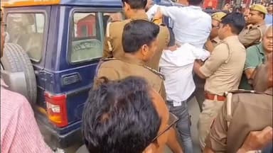 प्रतापगढ़: प्रतापगढ़ के कोर्ट परिसर में हंगामा, कैदी के साथ हुई मारपीट