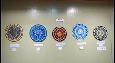 धर्मशाला: धर्मशाला में मंडला आर्ट प्रदर्शनी: कला और आध्यात्मिकता का अनोखा संगम