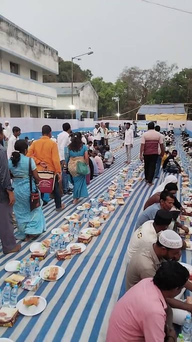 বড়ঞা ব্লক দঃ তৃণমূল কংগ্রেসের উদ্যোগে ইফতার এ মাহফিল সংবাদ মুর্শিদাবাদ Sambad Murshidabad @topfans Mamata Banerjee #vi...