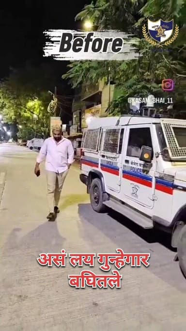 He thought it was content, turns out it was evidence. Attitude meets Apology 🚨🚔🚨
@archit.59 | @dgpmaharashtra
#AkolaP...