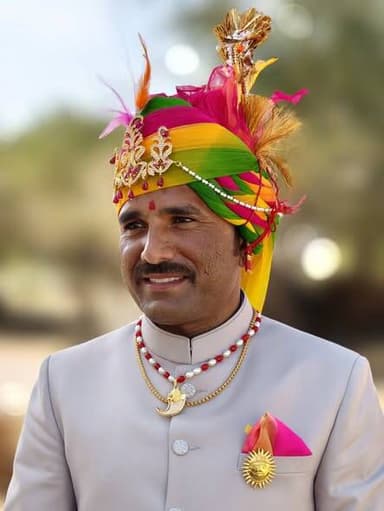 छोटे भाई बेरिसाल सिंह इंदा को वैवाहिक जीवन री घणी घणी बधाईयां 💐🙏...