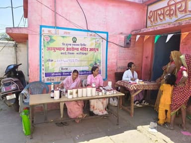 कलेक्टर श्रीमती रजनी सिंह के निर्देशन में आयुष्मान आरोग्य मंदिर बचई द्वारा पीवीटीजी बाहुल्य गांव में निवासरत कोल जनजाति ...