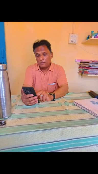 आज मेरे विद्यालय में हमारे सरक्षक सम्माननीय शिक्षा अधिकारी महोदय हेमराज सिंह चौहान साहब निरीक्षण हेतु पधारे।
वैसे पहले ...