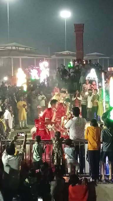 #बख्तियारपुर सीढ़ी घाट पर बिहार टूरिज्म की तरफ से भव्य गंगा महाआरती का आयोजन।