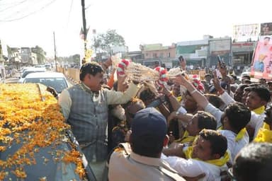 मुख्यमंत्री डॉ. मोहन यादव ने गौरीशंकर जी मन्दिर में दर्शन, पूजा-अर्चना कर क्षैत्र और प्रदेश की तरक्की एवं खुशहाली की काम...
