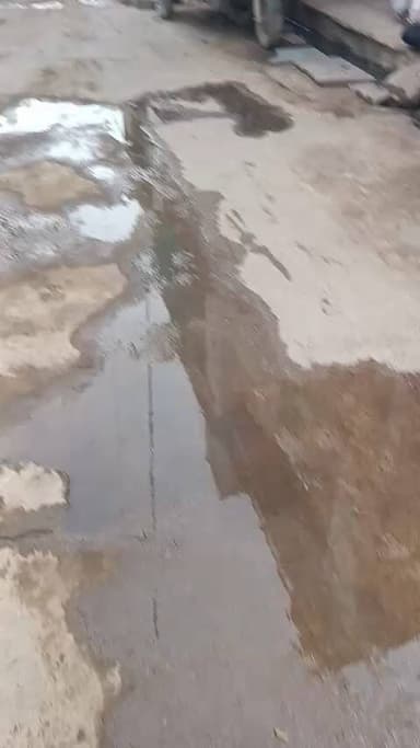 बसंत नगर जौरा में जल भराव समस्या