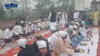 युवा राजद जिला अध्यक्ष लव यादव ने रोजेदारों के लिए इफ्तार पार्टी का किया आयोजन, नमाज के बाद तस्बीह का वितरण #ramadanspec...