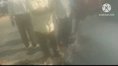 వైరా: వైరాలో కారు, లారీ ఢీకొని నలుగురికి గాయాలు