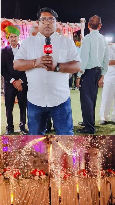 शादी में वरमाला के दौरान गूंजे वैदिक मंत्र, बारातियों को किए पौधे वितरित