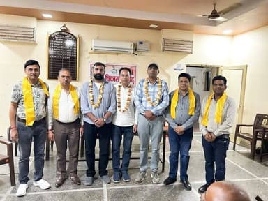 भाविप के वार्षिक चुनाव में धर्मेन्द्र अरोड़ा अध्यक्ष,राजेन्द्र सैन सचिव व् सिद्धू कोषाध्यक्ष निर्वाचित
संगरिया की आवाज़।
...