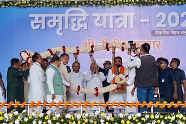 समृद्धि यात्रा, पूर्णिया
माननीय मुख्यमंत्री श्री Nitish Kumar जी का Indira Gandhi Stadium में आगमन।
इस अवसर पर माननीय म...