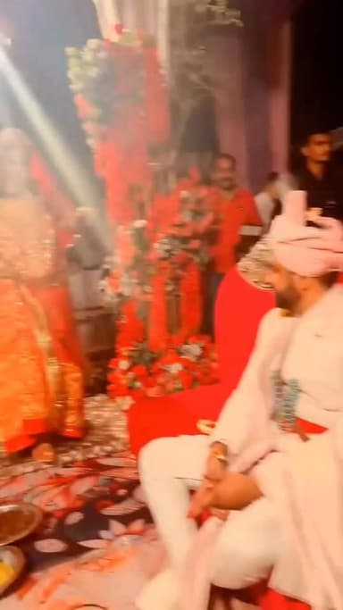 सूनील चौधरी ने दुल्हनिया को 101 तोला सोने से मंडप सजाया!! 7 फेरे की रस्मे हुई शुरू!! #भोपालगढ़ #bhopalgarh #jodhpur 👍👌💐