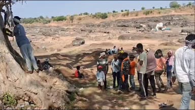 महुपाल में एक पेड़ से निकल रहा है पानी देखने के लिए लोगों की लगी भीड़ #reel #burhanpur #mohandhakle