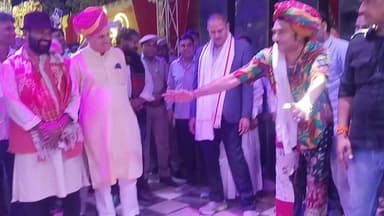 अलवर:आईपीएस किशन सहाय की बेटी की शादी में राजस्थान के प्रसिद्ध कोमेडियन पेन्या सेपट का कमाल #57newsrajasthan