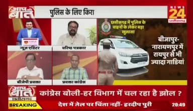 CG Police के किराए की गाड़ी पर 350 करोड़ का खर्चा
NEWS 24 - 2
#AapKiBaat #CGPolice #RentalVehicles #350Crore #ChhattisgarhVidhansabha #PoliceSpending #Chhattis