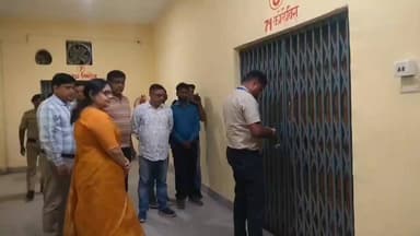 सिमडेगा डीसी तथा एसपी के द्वारा एवं वेयरहाउस का किया निरीक्षण