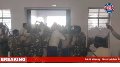 24 घंटे से चल रहा किसान आंदोलन 7 दिनों के लिए स्थगित ,जिला प्रशासन के आश्वासन के बाद 7 दिनों में कमियों को पूरा करने की ...