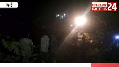 जब हार्वेस्टर चलाते समय अचानक ड्राइवर को आ गई नींद #khurai #khurainews #KhuraiVidhansabha #harvester #hadsa #durghatna #...