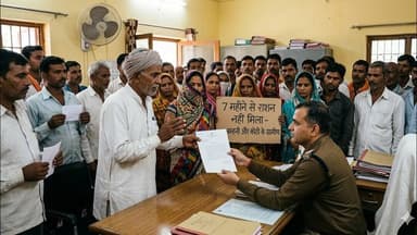 #Maiharnews ll 7 महीने से राशन के लिए तरस रहे बम्हनी और कोठी के ग्रामीण, एसडीएम को सौंपा ज्ञापन