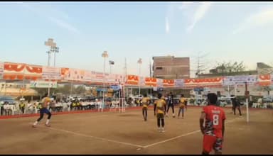 मैहर। एम पी बिरला अखिल भारतीय वॉलीबॉल टूर्नामेंट