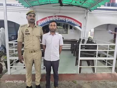 खतौली: खतौली थाना पुलिस ने मुखबिर की सूचना पर मारपीट प्रकरण के एक आरोपी को किया गिरफ्तार