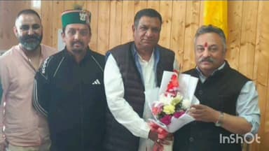 जुब्बल: खोला गांव के एक प्रतिनिधिमंडल ने जुब्बल नावर कोटखाई के विधायक रोहित ठाकुर से की शिष्टाचार भेंट