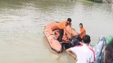 #रसूलाबाद नहर में डूबे युवक की तलाश के दौरान दूसरा युवक कूदा, एसडीआरएफ टीम ने बचाई जान