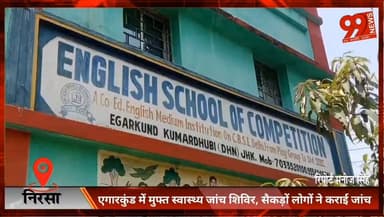 निरसा : एगारकुंड में मुफ्त स्वास्थ्य जांच शिविर, सैकड़ों लोगों ने कराई जांच
#Nirsa #Egarkund #HealthCheckupCamp #FreeHea...