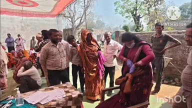 मैहर: मैहर के अजवाईन गांव में लगे मुफ्त स्वास्थ्य शिविर में 302 मरीजों को मिला लाभ