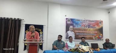 ପଦ୍ମପୁର ଲାଇନ୍ସ ଭବନ ଠାରେ ଲାଇନ୍ସ କ୍ଳବ ପଦ୍ମପୁର ତରଫରୁ #ହୋଲି_ମିଳନ ଓ Lion Major Chittaranjan Dash Elected Second Vice District...