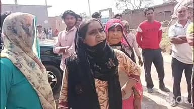 शिकारपुर: अहमदगढ़ थाना क्षेत्र के मुमरेजपुर गांव में शराब के ठेके को लेकर महिलाओं ने किया हंगामा