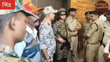 #भिण्ड पुलिस अधीक्षक से मिलने और थाना प्रभारी पर सख्त कार्यवाही हो ग्वालियर से भिण्ड पहुचे डिप्टी ब्रिगेड कमांडर कर्नल...