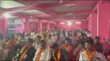 सांगोद: बपावर में आयोजित भाजपा एससी कार्यकर्ता सम्मेलन में ऊर्जा मंत्री ने गरजते हुए कांग्रेस पर साधा निशाना