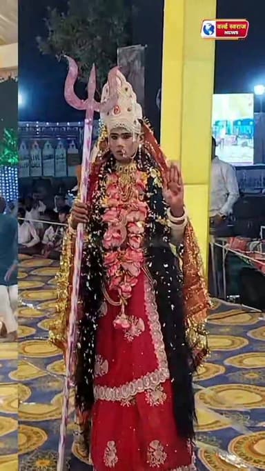 मैया स्वयं आई गण गौर में मालवीय परिवार कुकरावत में #viral #trand #trand #latestnews #hindinews #