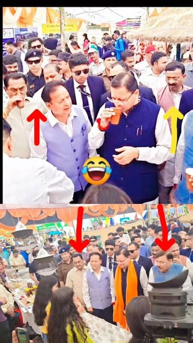 कृषि मेला मुख्यमंत्री पुष्कर सिंह धामी अगल-बगल किच्छा के दो दिग्गज नेता एक भाजपा एक कांग्रेस 🌾🏠👍💐🎉😊👏