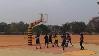 సంగారెడ్డి: సంగారెడ్డిలో ఉత్సాహంగా బాస్కెట్ బాల్ ఎంపికలు