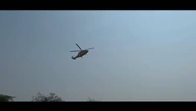 मध्य प्रदेश के मुख्यमंत्री डॉक्टर मोहन यादव का नेपानगर के हेलीपेड पर हुआ आगमन जनप्रतिनिधियों ने किया स्वागत #reel #burh...