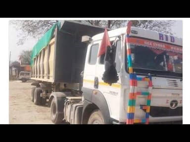 भदोही: अवैध बालू परिवहन पर खनन विभाग ने की सख्त कार्रवाई