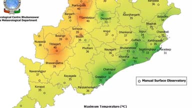 ପାରଳାଖେମୁଣ୍ଡି: ଜିଲ୍ଲାରେ ଆସନ୍ତାକାଲି ତାପମାତ୍ରା 36 ଡ଼ିଗ୍ରୀ ରହିବା ନେଇ ପାଣିପାଗ ବିଭାଗ ପକ୍ଷରୁ ସୂଚନା ପ୍ରଦାନ