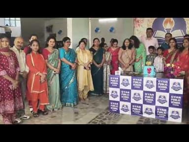 छात्रों का सर्वांगीण विकास ही ज्ञान पब्लिक स्कूल का ध्येय -चांद गोयल मुख्य अतिथि#jnsnews24 #virelne